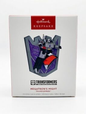 Hallmark Keepsake Transformers Megatron’s Might Christmas Tree Ornament